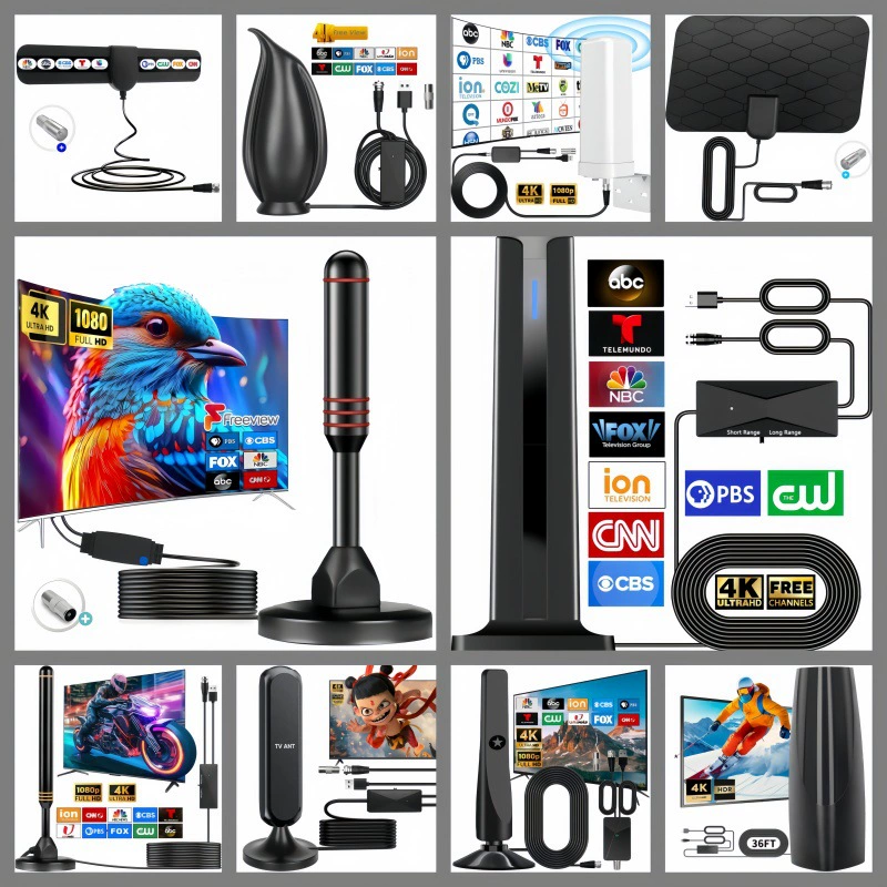 Цифровая телевизионная антенна, внутренняя наружная наземная волновая автомобильная антенна DTMB DVB-T2 Телевизионная антенна с усилителем