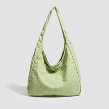 2025新款夏天包包大容量单肩包慵懒风松弛感托特包轻便百搭布包女