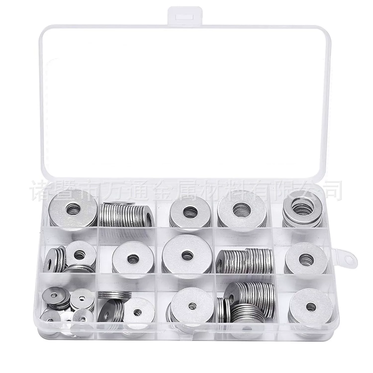 Фабрика прямых продаж трансграничных железных прокладок в штучной упаковке Железный металлический комплект шайб железного уплотнения комбинация плоских шайб