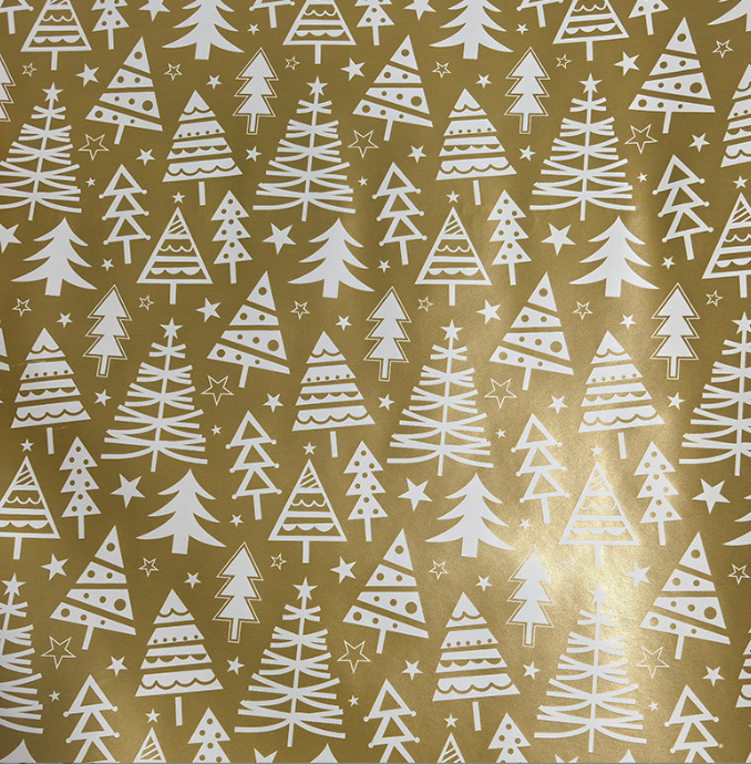 Amazon ロールクリスマス包装紙大型クラフト紙クリスマスツリー DIY 手作り紙ホリデーギフト紙|undefined