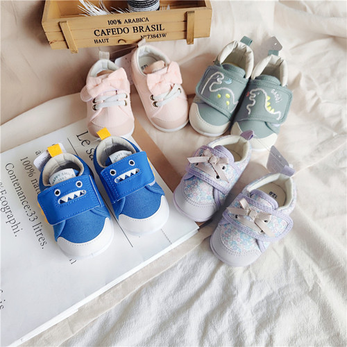 Export daily order  spring baby soft-soled toddler shoes functional children's shoes with Velcro for boys and girls