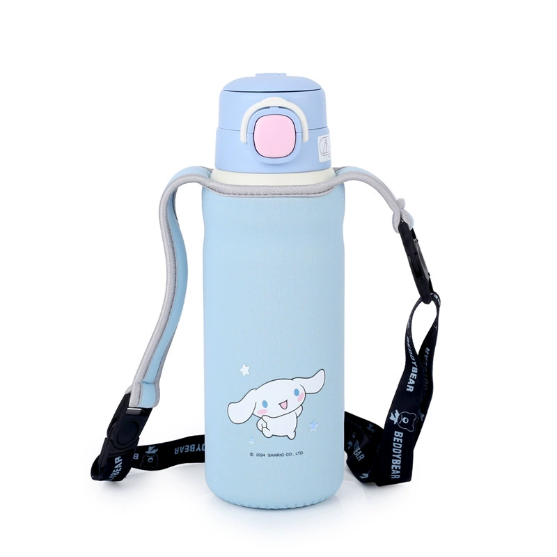 Детская бутылочка BeddyBear с нескользящим льняным чехлом, защитный чехол и аксессуары