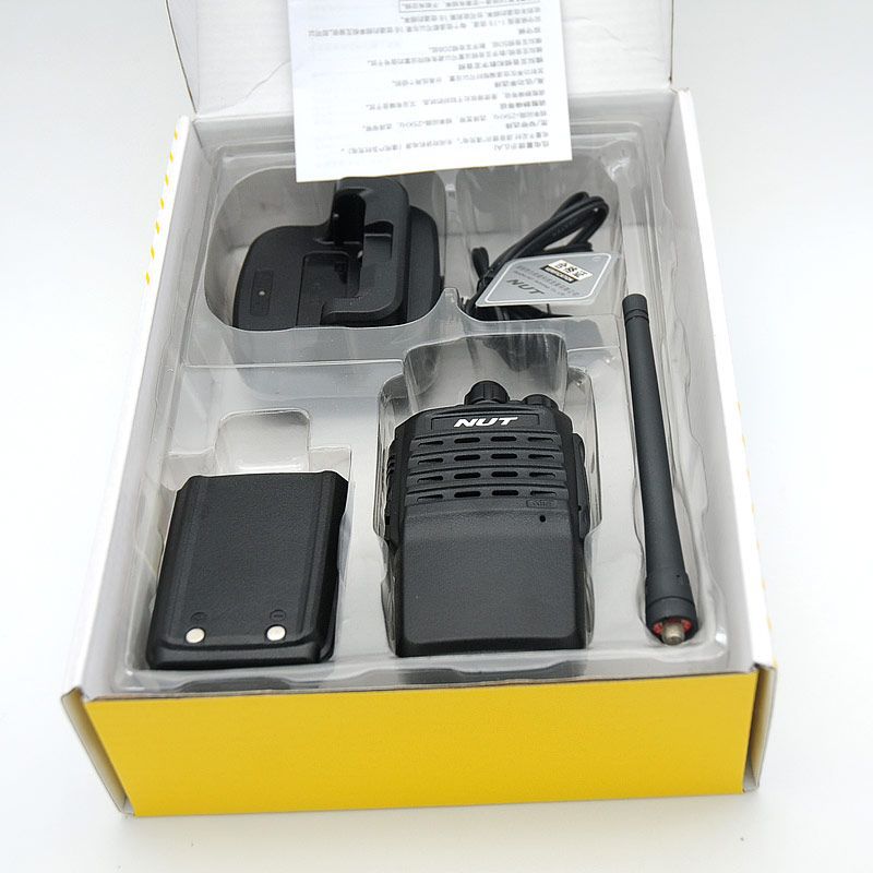 Jiubotong alta potencia walkie-talkie tuerca PT-668 civil handstand 5W construcción PT885 Km al aire libre