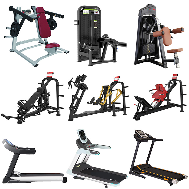 Equipo de entrenamiento multifuncional de una, tres o cinco estaciones para gimnasio, conjunto completo de dispositivos de entrenamiento integral.