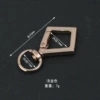 Block buckle light golden color