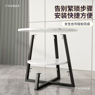 Sofa Side Table Ornaments, Bedside Table, Small Side Table, Coffee Table, Living Room, Home, Extremely Narrow Double-Layer Rental House, Small Table