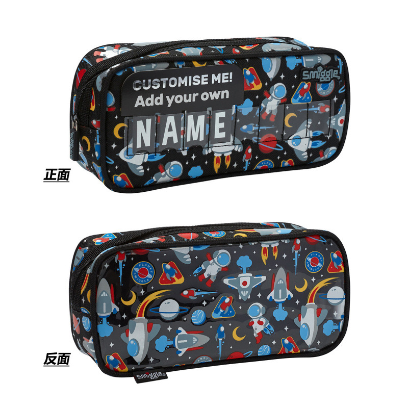 Australian smiggle estuche para bolígrafos de dibujos animados para niños bolso de papelería para estudiantes creativos plegable multifuncional