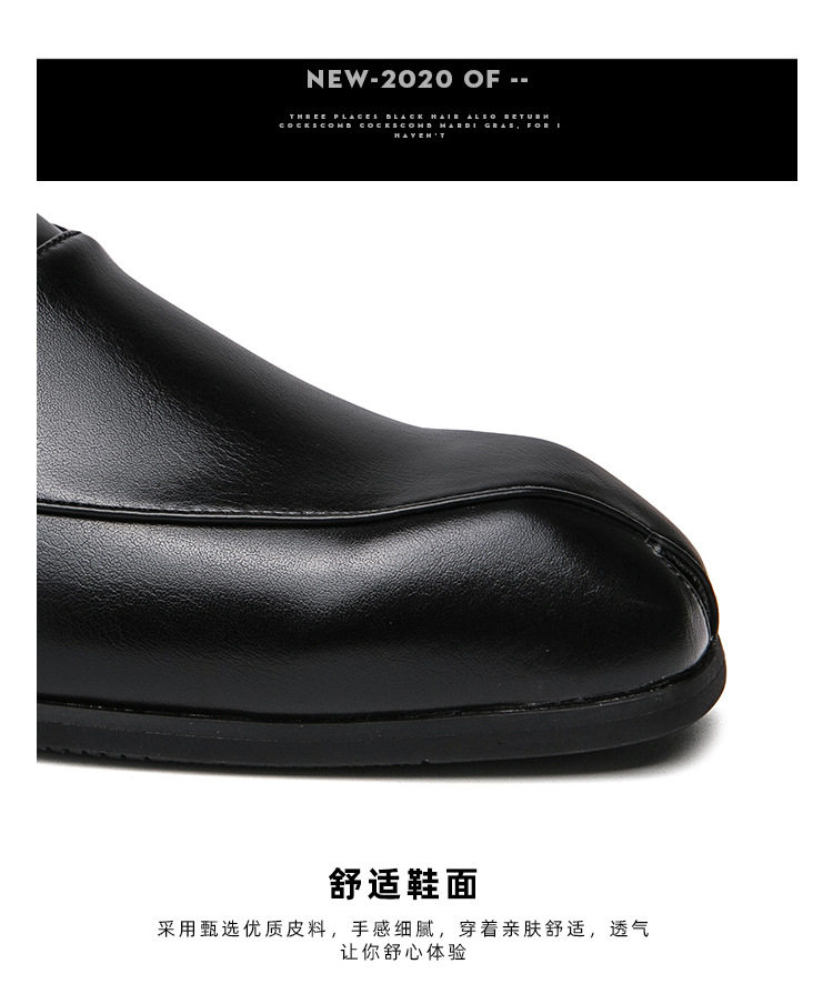 Giày sandal da nam cỡ lớn mũi vuông, quai ngang khóa cài, thoáng khí nhẹ nhàng — 5671 màu nâu, 5671 màu đen chi tiết 7