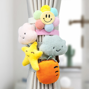 Curtain Buckle Cartoon Strap Creative Children's Doll Strap Strap Simple Modern Decorative Accessories Accessories Direct Selling