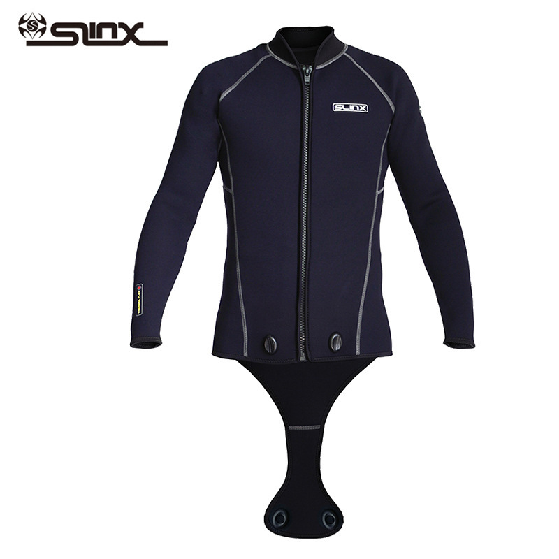 Diving Jacket 3mm crotch SLINX thickened warm split diving suit wet suit jacket split diving suit