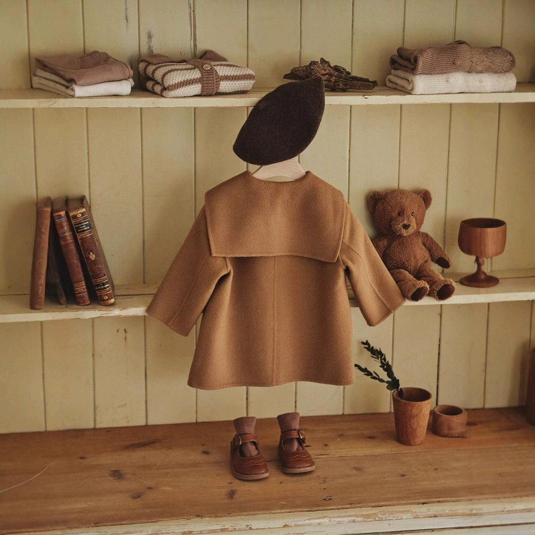 Coat girl's, children's winter jacket