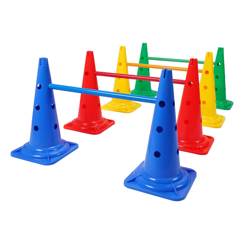 marco de obstáculos ajustable para niños jardín de infantes equilibración dispositivo de ejercicio físico equipo de entrenamiento sensorial para saltar obstáculos de obstáculos