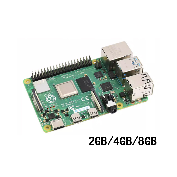 Placa de Desarrollo Raspberry Pi 4B 2GB 4GB 8GB Bluetooth 5.0 para Programación