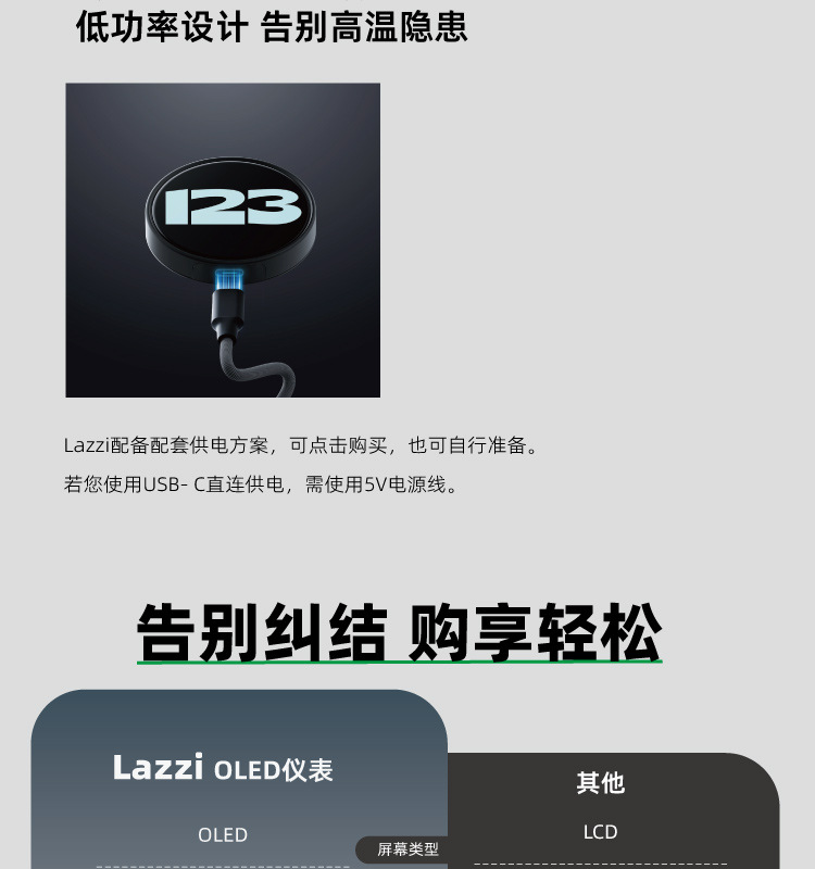 Cross-Border Hot-Selling Suitable for Tesla Oled Instrument Modely Air Code Meter Pro All-In-One Instrument Display