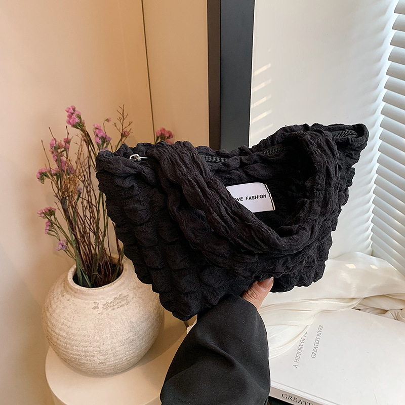 Bolsos de hombro plegables de moda coreana de estilo extranjero, bolsas de ocio de primavera y verano para mujeres, bolsas de brazo, bolsas especiales