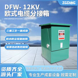 DFW- 12kV欧式电缆分接箱高压电缆分支箱进出线户外全绝缘