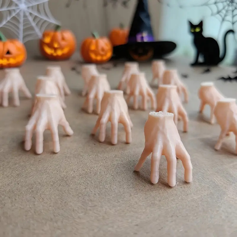 跨境 Halloween Horror Mini Plastic Hands 万圣节手部趣味摆件|undefined