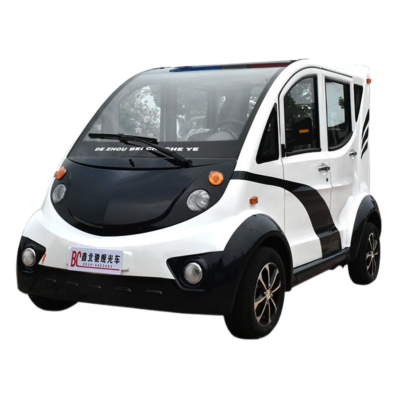 Электрические изготовители патрульной машины полно закрыли четырехколесную электрическую патрульную машину безопасности жилой недвижимости патрульной машины