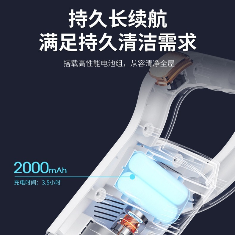 クロスボーダー家庭用手持ち無線充電掃除機大吸引力オールインワン携帯車載掃除機工場卸|undefined