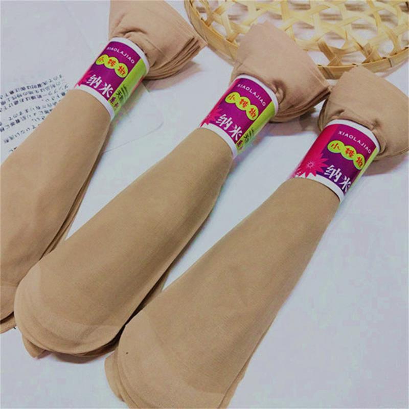 Medias cortas de pimienta de verano para mujer SUMINISTRO DE puesto ultrafino medias negras de color carne de terciopelo al por mayor