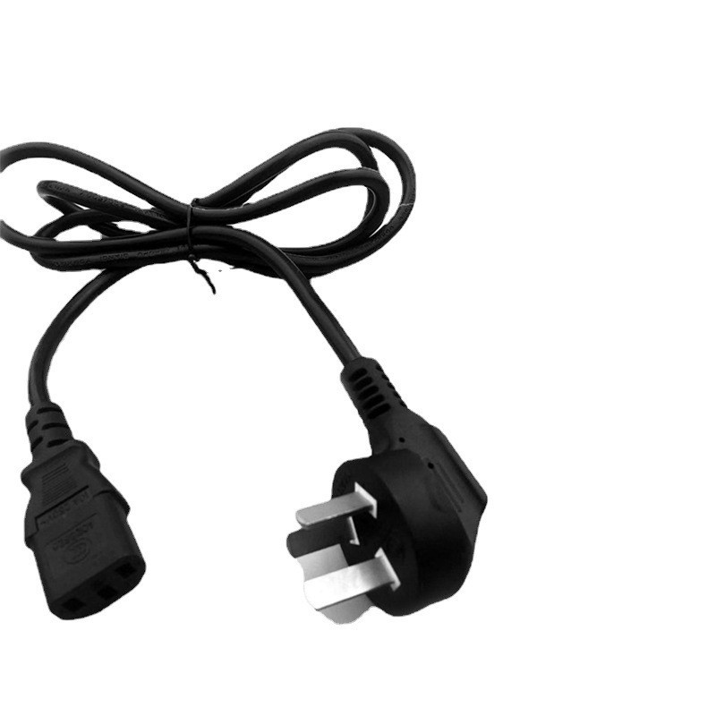 供应三芯国标插头电源线 电饭煲 电饭盒插头0.5平方电源线