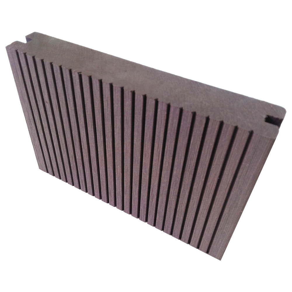 Madera plástico WPC piso generación agujero redondo 150*25 protección del medio ambiente plástico material de madera jardín decoración al aire libre tablero anticorrosión madera