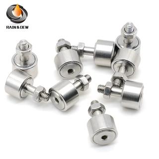 厂家直供轴承钢凸轮轴承随动器CFS4V螺栓滚轮滚针轴承M4*8*15