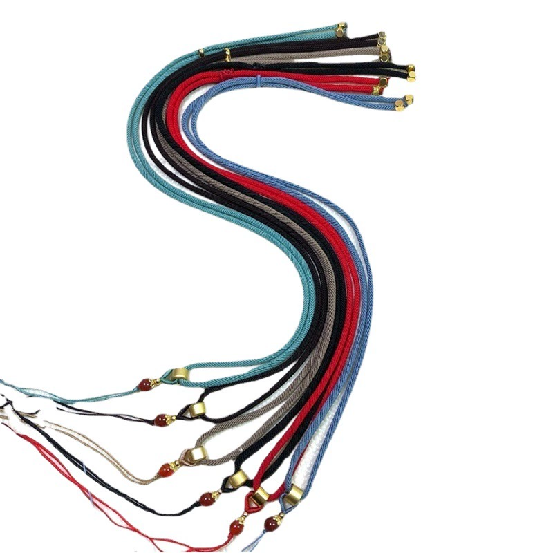 Высококачественная подвесная веревка ручной работы Милан Регулируемая подвесная веревка Простое Элегантное Ожерелье Веревка DIY тканая подвесная веревка