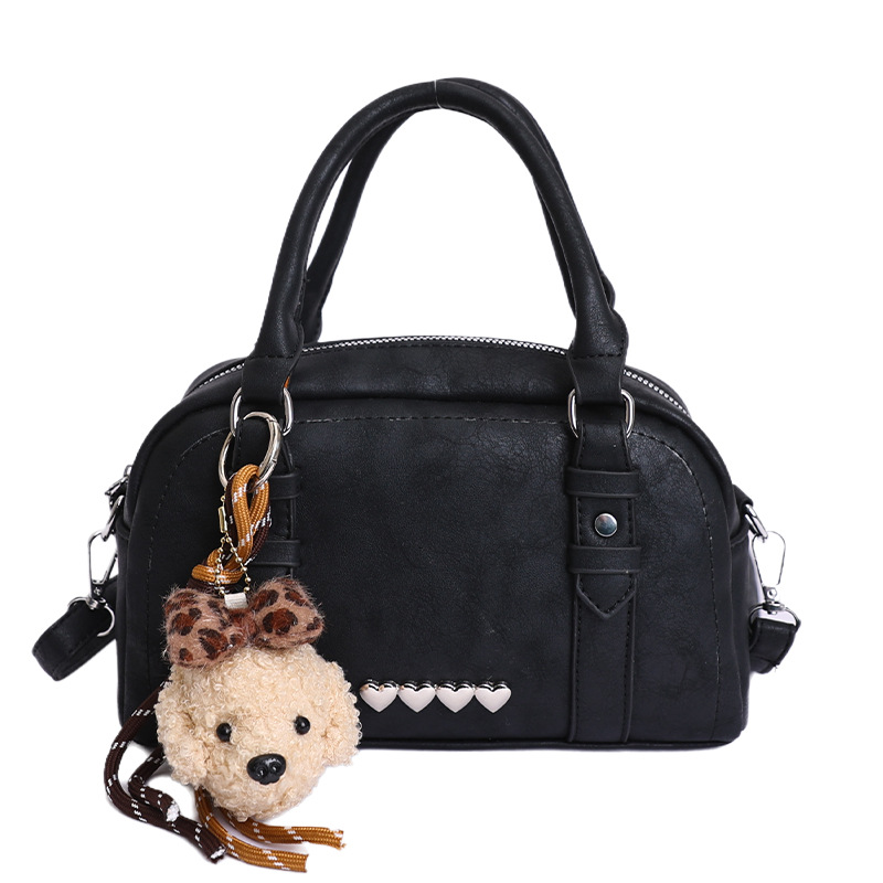 Bolso de mano coreano sensación cotidiana para mujeres 2026 primavera nuevo retro bolso de almohada de hombro para viajar bolso de mujer