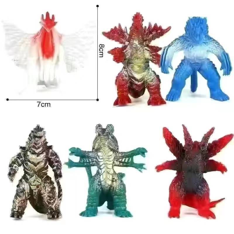 【6 pieces】 6cm little monsters