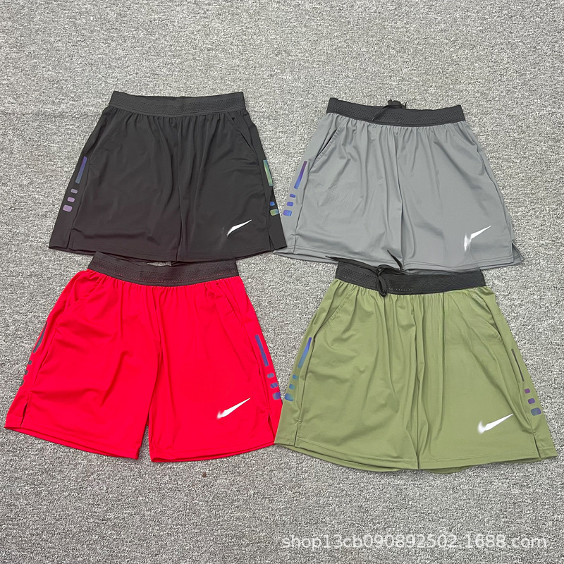 Basketball Bulk Ready-Made Quick-Drying Sports Elastic Shorts Men's Summer Loose Fitness Running Basketball Swimming Pants