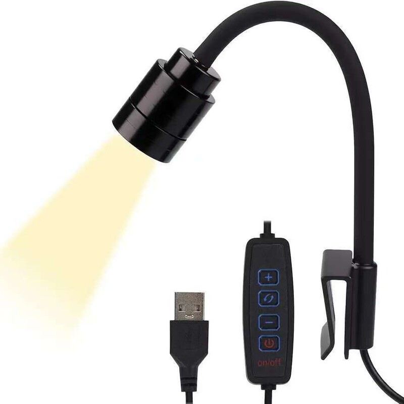 Fish Tank Lamp, Landscaping Lighting, Stream Tank Led Lighting, Ancient Tank, South American Tank, Adjustable Focus Fish Tank Small Spotlight