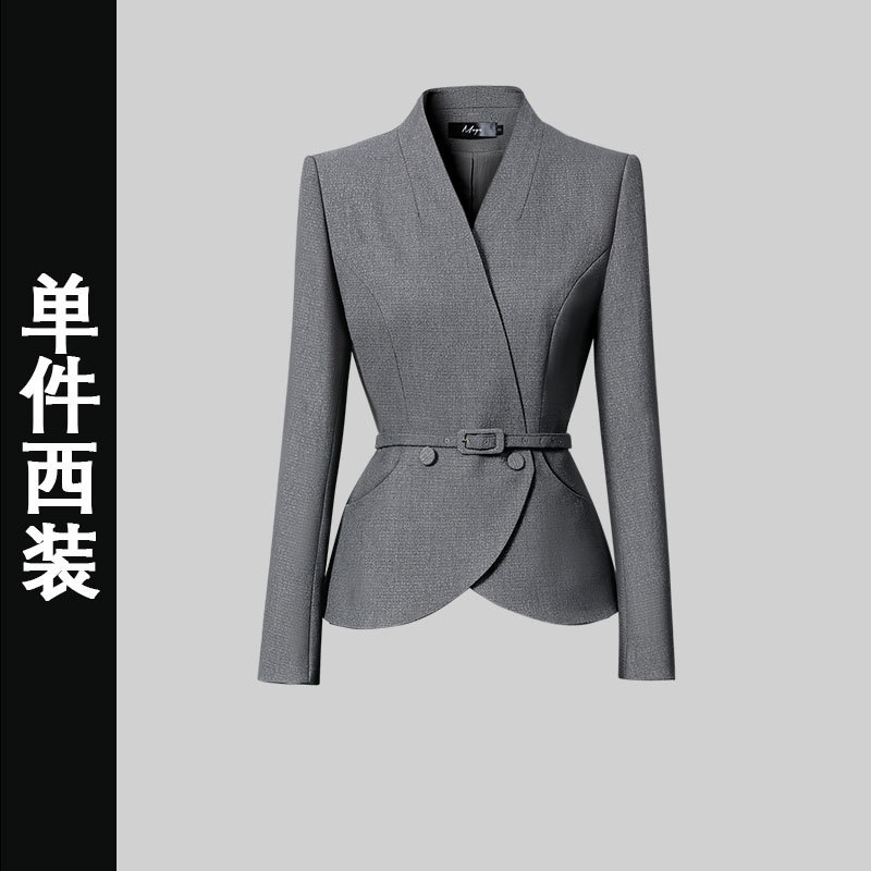 西装套装女2025新款职业气质时尚干练售楼部案场客服珠宝店工作服|undefined