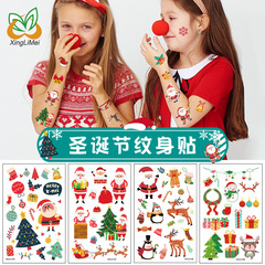 Christmas Tattoo Stickers New Waterproof Sweat Party Temporary Disposable Stickers Tattoo