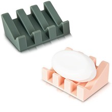 硅胶肥皂盒肥皂架创意香皂垫沥水垫耐洗防滑厂家直销