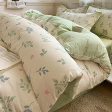 纯棉床上四件套2025新款全棉被套罩床单三件套床笠款床品