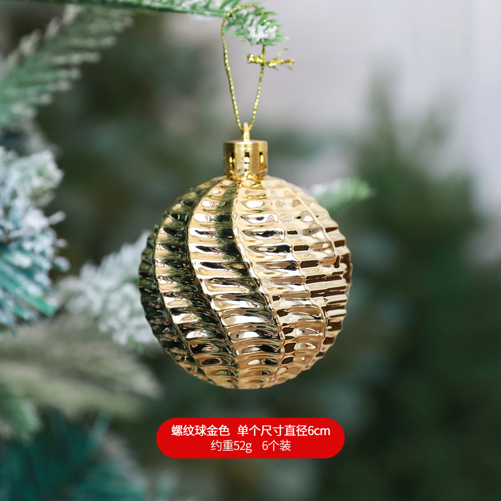 Bola de Navidad Duodua bolsa decoraciones de Navidad de forma especial bola pintada árbol de Navidad colgante accesorios centro comercial de techo al por mayor