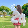 White digital brand balloon, evening dress suitable for photo sessions, props, layout, decorations, 32inch, 40inch