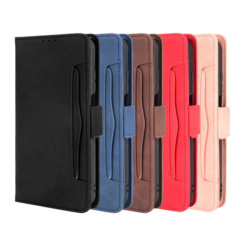 For Nokia Nokai X10/X20 mobile phone leather case multi-card slot flip phone protective case skin feel X100