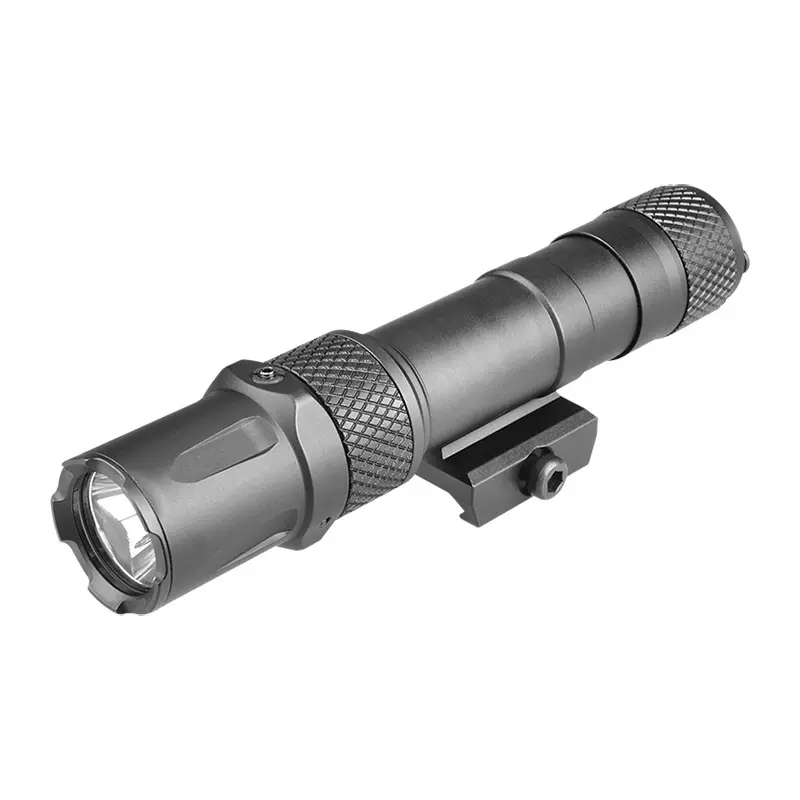 Richfire第二代战术手电绿激光强光爆闪电筒20mm导轨战术下挂手电