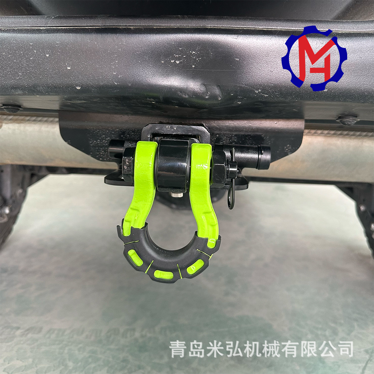 Manufacturer's Ready Stock Cross-Border Supply of 8t High-Strength Special-Shaped Forged Off-Road Vehicle Trailer Shackle Spray Plastic 3/4U-Shaped Hook