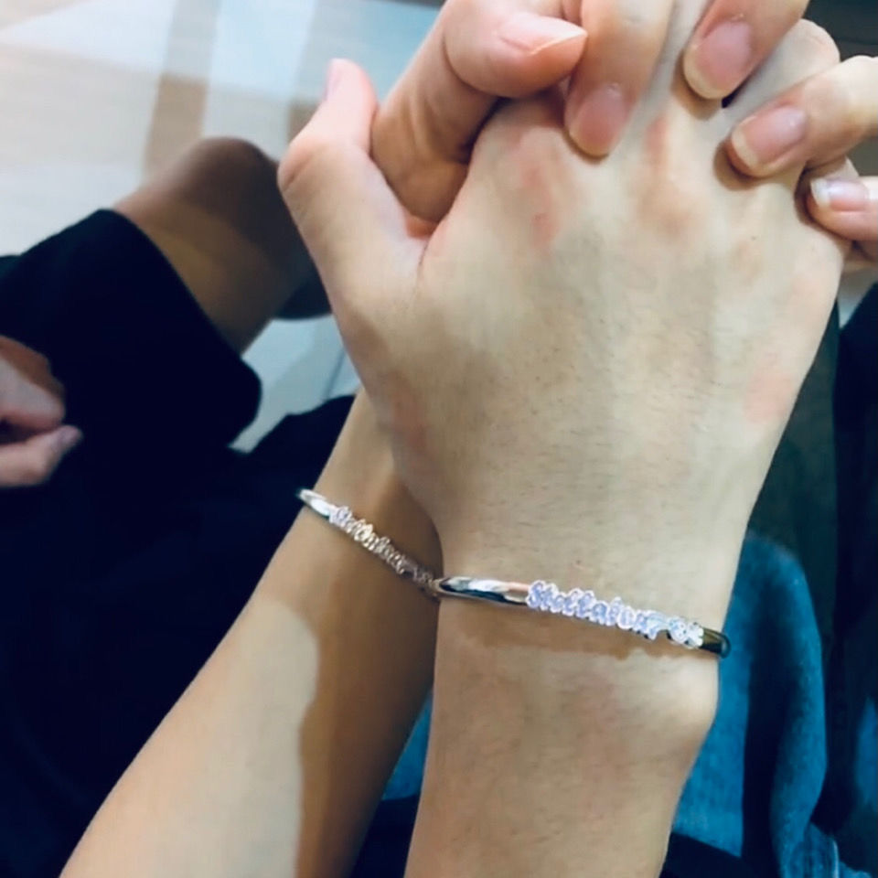 Xingdelu conejo pulsera mujer TikTok Kuaishou mismo estilo estudiante regalo para novia pulsera no se desvanece