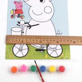 两元店儿童益智彩绘画艺术水彩画各种图片沙画地摊货批发