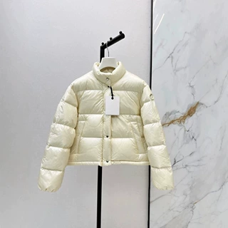 秋冬新款蒙家高品质时尚百搭短款立领白鹅绒羽绒服外套上衣