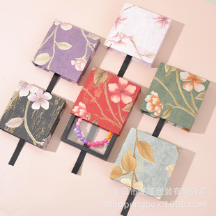 Special PE film suspension packaging box drawer-type jewelry storage box jewelry ring necklace suspension box