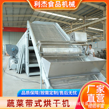 大型带式烘干机牧草烘干机连续燕麦草稻草饲料烘干设备花生干燥机