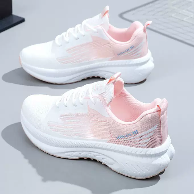 初三体育中考专用女鞋体测跳远初中学生夏季减震轻便运动跑步鞋女