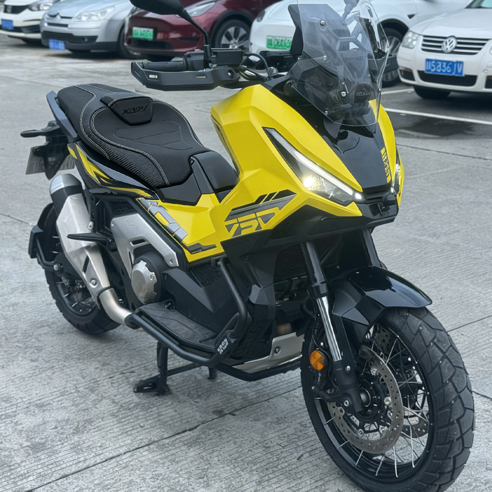 Suitable for 25-26 model Honda XADV750 upgraded seat assembly, modified with comfortable soft leather backrest and seat cushion