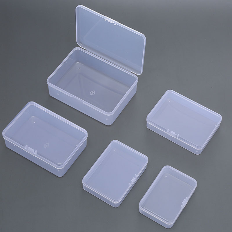 Rectangular Transparent Storage Box Parts Battery Fishing Gear Packaging Box Card Small Card Photo Goo Card Plastic Box Rectangular Transparent Storage Box Parts Battery Fishing Gear Packaging Box Card Small Card Photo Goo Card Plastic Box