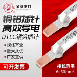 铜铝插针凤凰金具DTLC-16/25断路器空开专用电表线鼻子接线端子